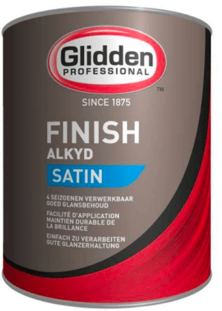 glidden alkyd finish satin lichte kleur 2.5 ltr