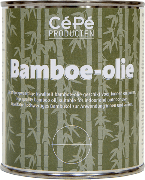 cepe bamboe olie transparant 2.5 ltr