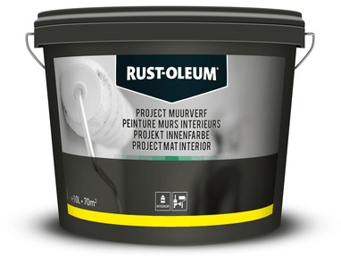 rust-oleum project muurverf wit 10 ltr