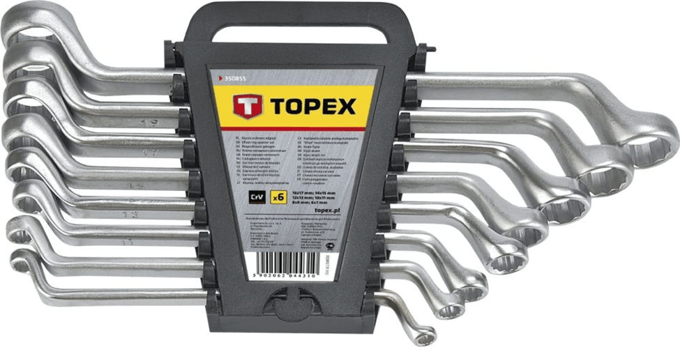 topex ringsleutelset 6-17mm 6-delig 35d855