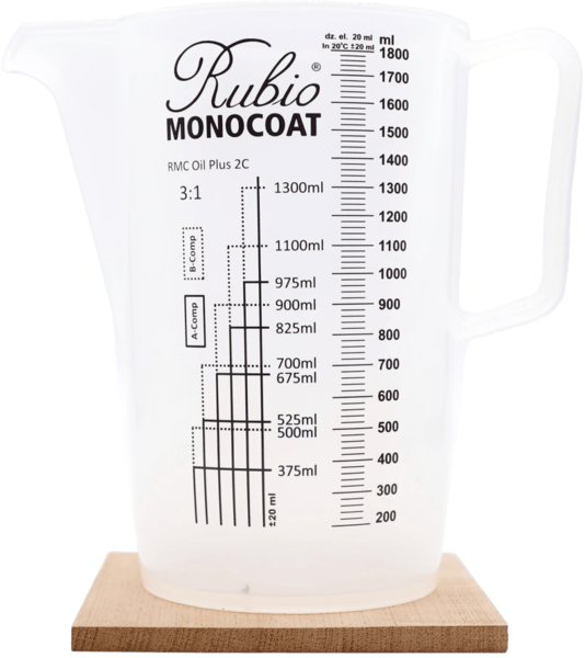 rubio monocoat mixing cup 1800 ml
