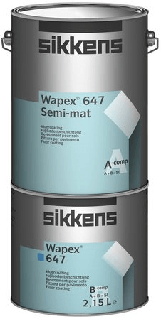 sikkens wapex 647 semi-mat set ral 7037 5 ltr