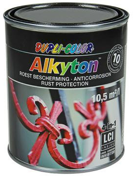 dupli color alkyton zijdeglans ral 9005 deep black 314063s 750 ml