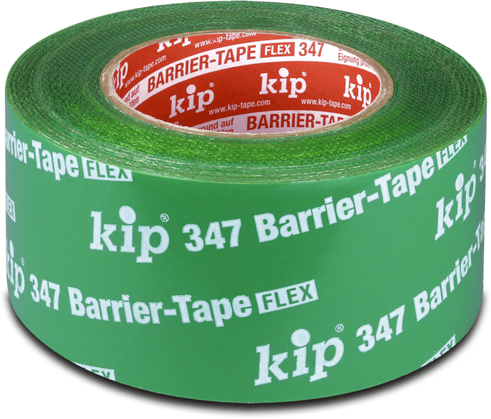 kip 347 barrier-tape groen 60mm x 25m