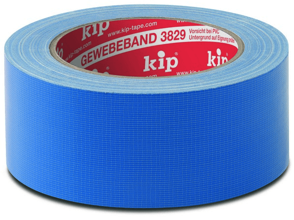kip textieltape standaard pluskwaliteit 3829 blauw 50mm x 25m