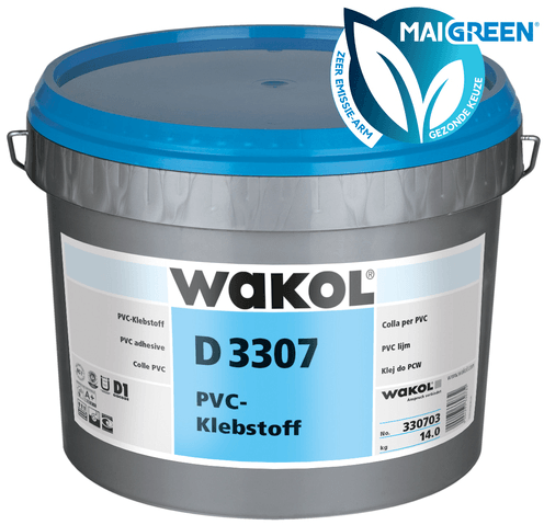 wakol d3307 pvc-dispersielijm 14 kg