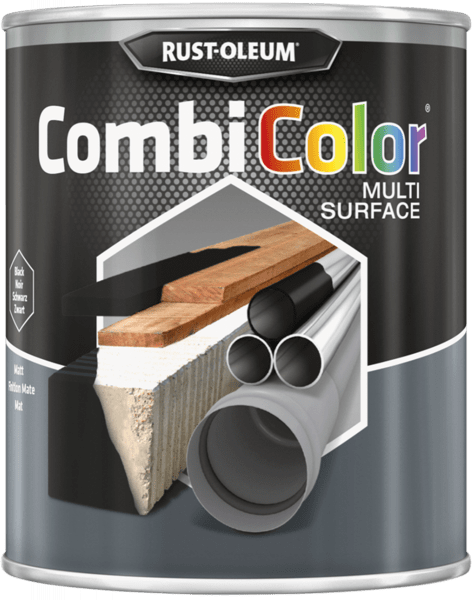 rust-oleum combicolor mat wit 0.75 ltr
