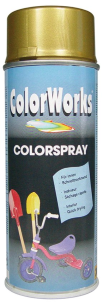 colorworks colorspray high gloss ral 1021 sunshine yellow 918503 400 ml