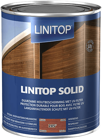linitop solid 285 mahonie 2.5 ltr