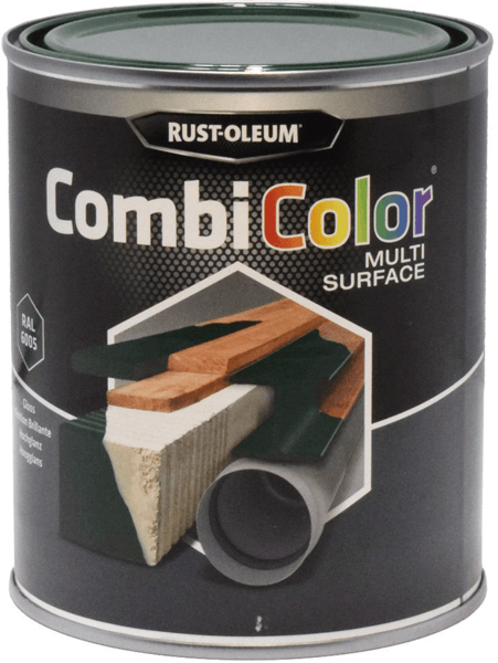 rust-oleum combicolor multi-surface hoogglans ral 3000 helderrood 750 ml