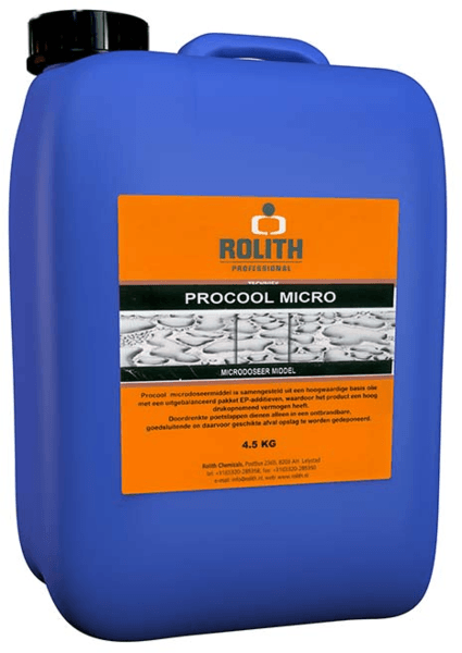 rolith procool microdoseer olie 4.5 kg