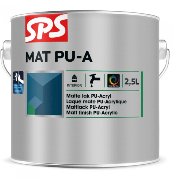 sps mat pu-a kleur 2.5 ltr