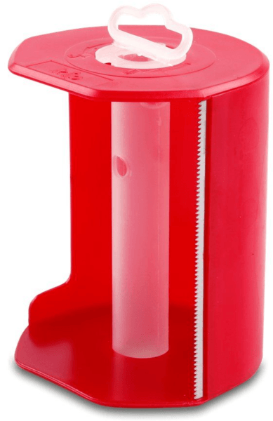 kip 335 dispenser voor masker kunststof rood 100 mm
