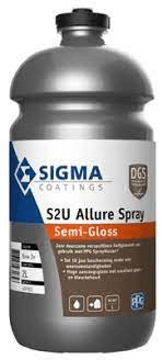 sigma s2u allure spray semi-gloss kleur 2 ltr
