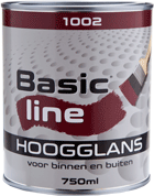 basic line hoogglans 7058 grijs 750 ml