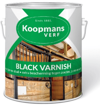 koopmans black varnish 0.75 ltr