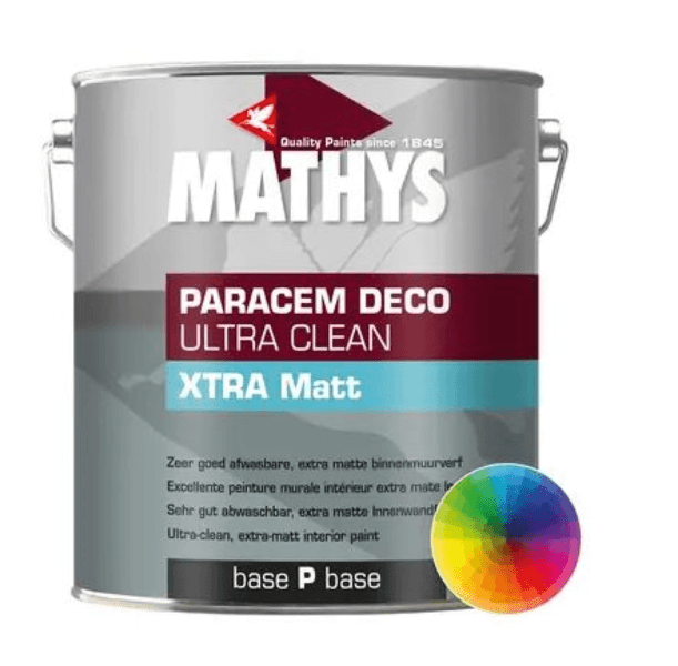 mathys paracem deco ultra clean xtra matt kleur 1 ltr