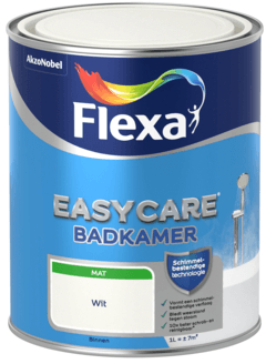 flexa easycare muurverf badkamer lichte kleur 2.5 ltr