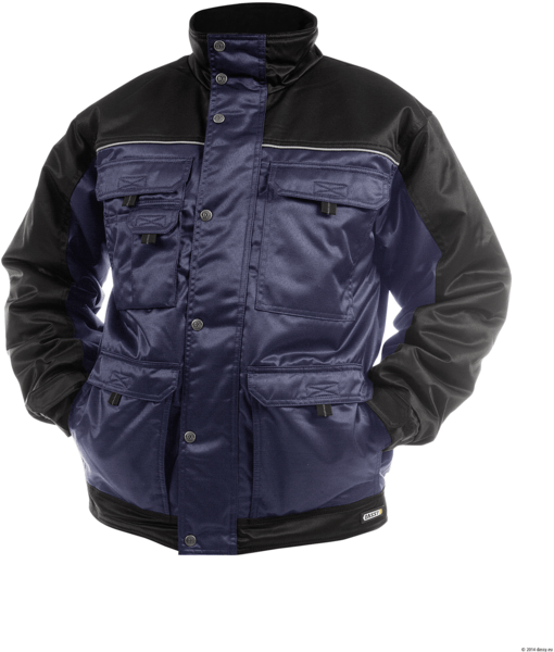 dassy winterjas tignes marineblauw/zwart 3xl