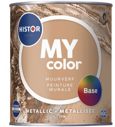 histor my color muurverf metallic kleur 1 ltr