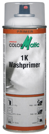 colormatic 1k (wash) primer rood 392566 400 ml
