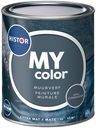 histor my color muurverf extra mat swansong 2.5 ltr