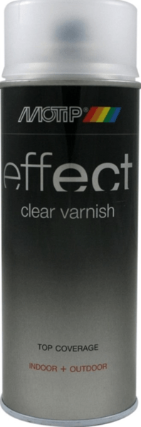 motip deco effect clear varnish acryl mat 302203 400 ml