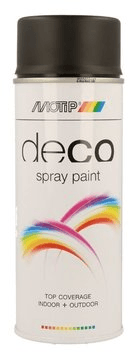 motip deco paint zijdeglans ral 9010 021650 150 ml