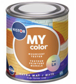 histor my color muurverf extra mat tester kleur 0.25 ltr