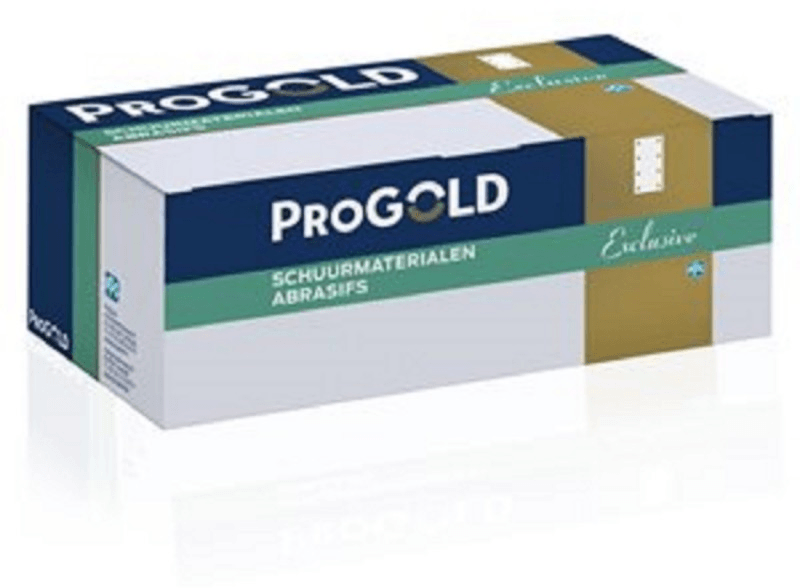 progold schuurstrook exclusive 81 x 133 mm p320 50 stuks