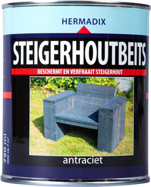 hermadix steigerhoutbeits grey wash 0.75 ltr
