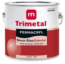 trimetal permacryl decor gloss exterior kleur 1 ltr