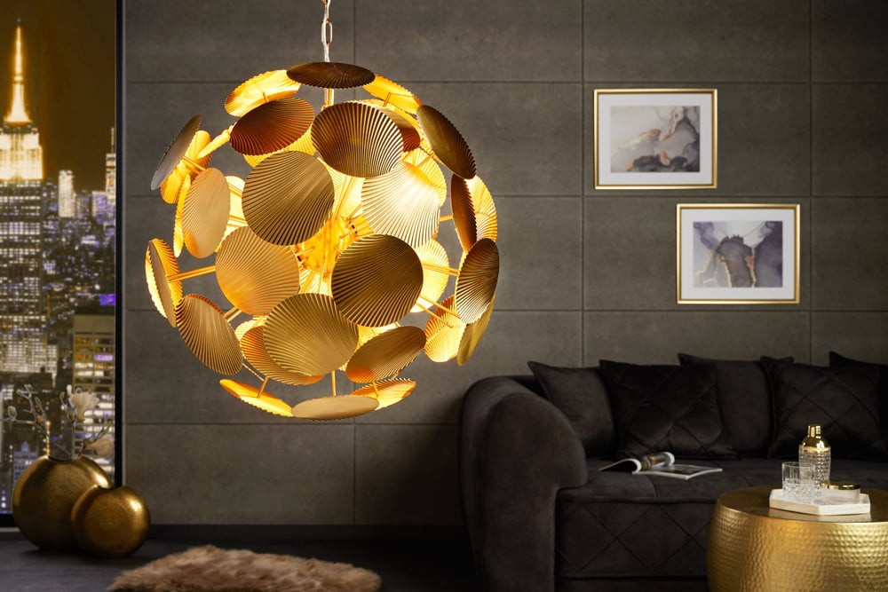 Modern design hanglamp INFINITY HOME 65cm gouden hanglamp - 42809