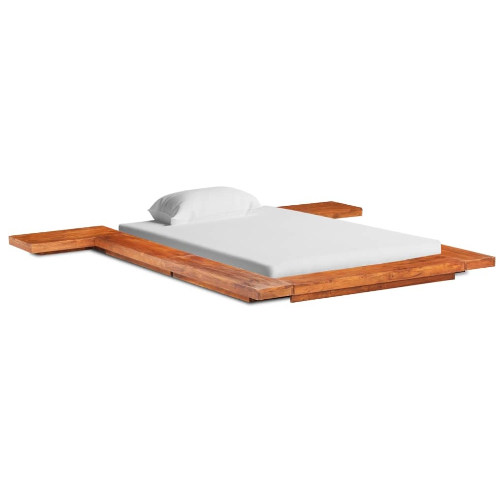 Bedframe Japanse futon massief acaciahout 100x200 cm SKU: V3056420