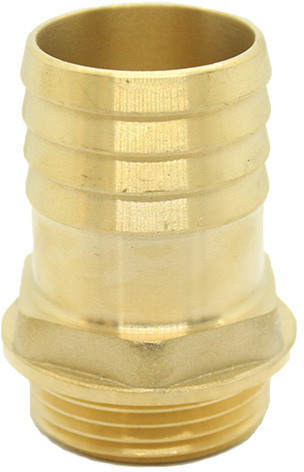 Messing slangtule - 32mm x 1” - buitendraad