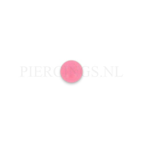 Balletje 1.6 mm acryl roze 5 mm