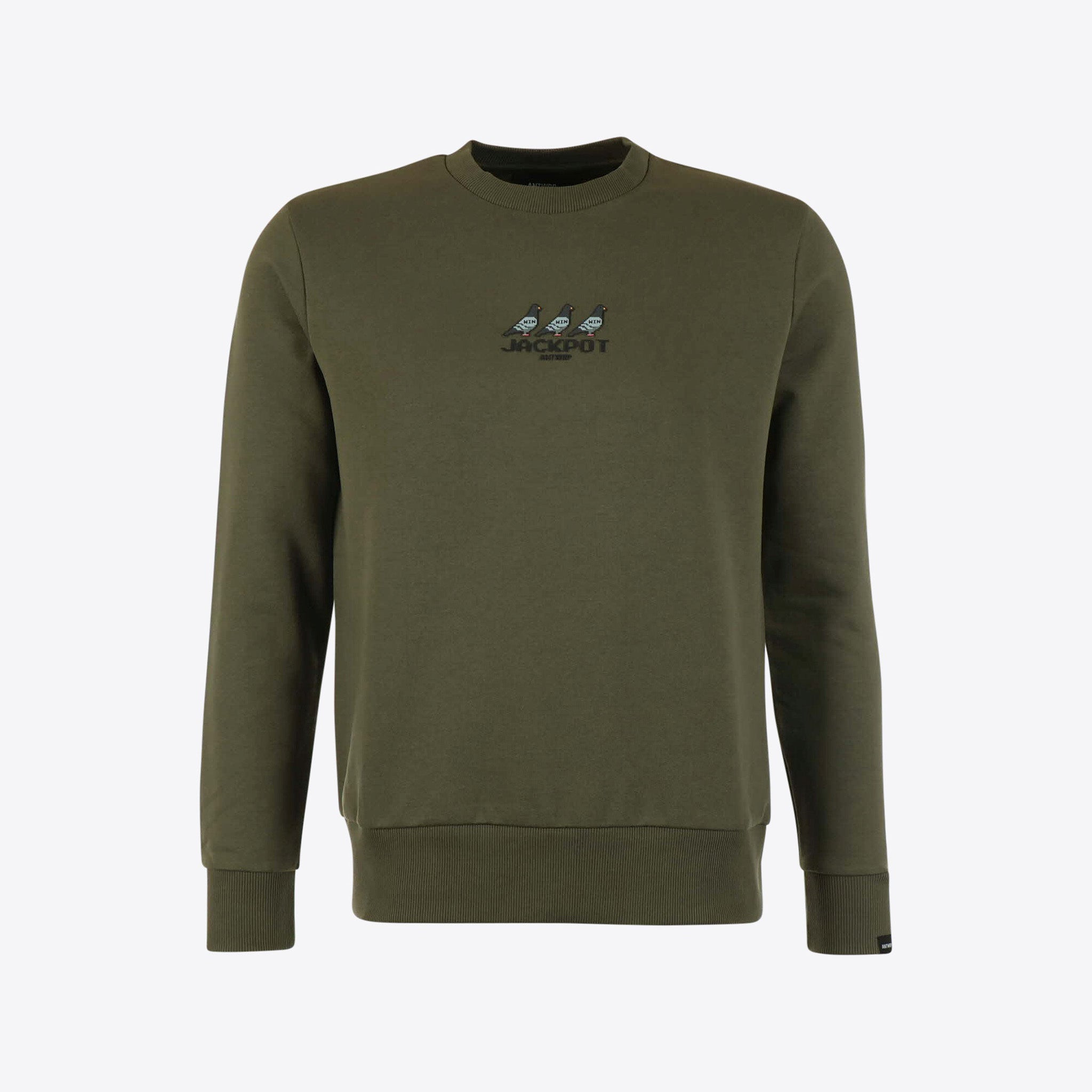 Sweater Kaki Jackpot