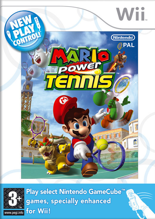 Mario Power Tennis (zonder handleiding)