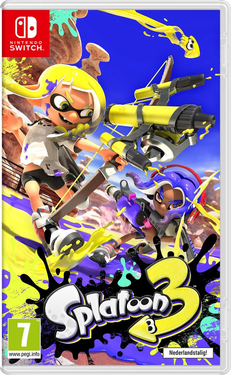 Splatoon 3 (verpakking Frans, game Engels)