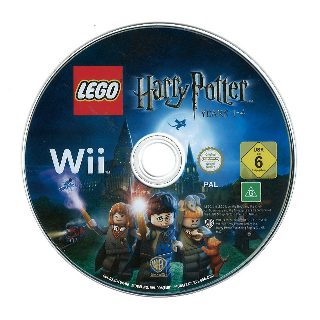 Lego Harry Potter Jaren 1-4 (losse disc)