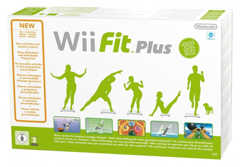 Wii Fit Plus + Balance Board (White)