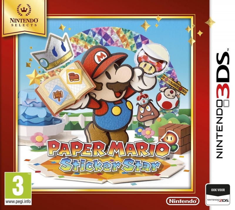 Paper Mario Sticker Star (Nintendo Selects)