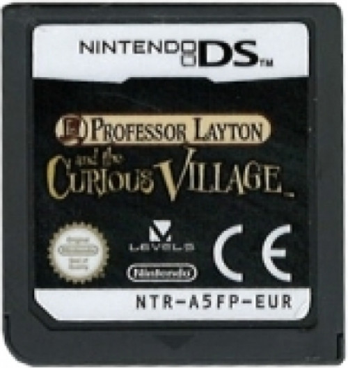 Professor Layton and the Curious Village (losse cassette)