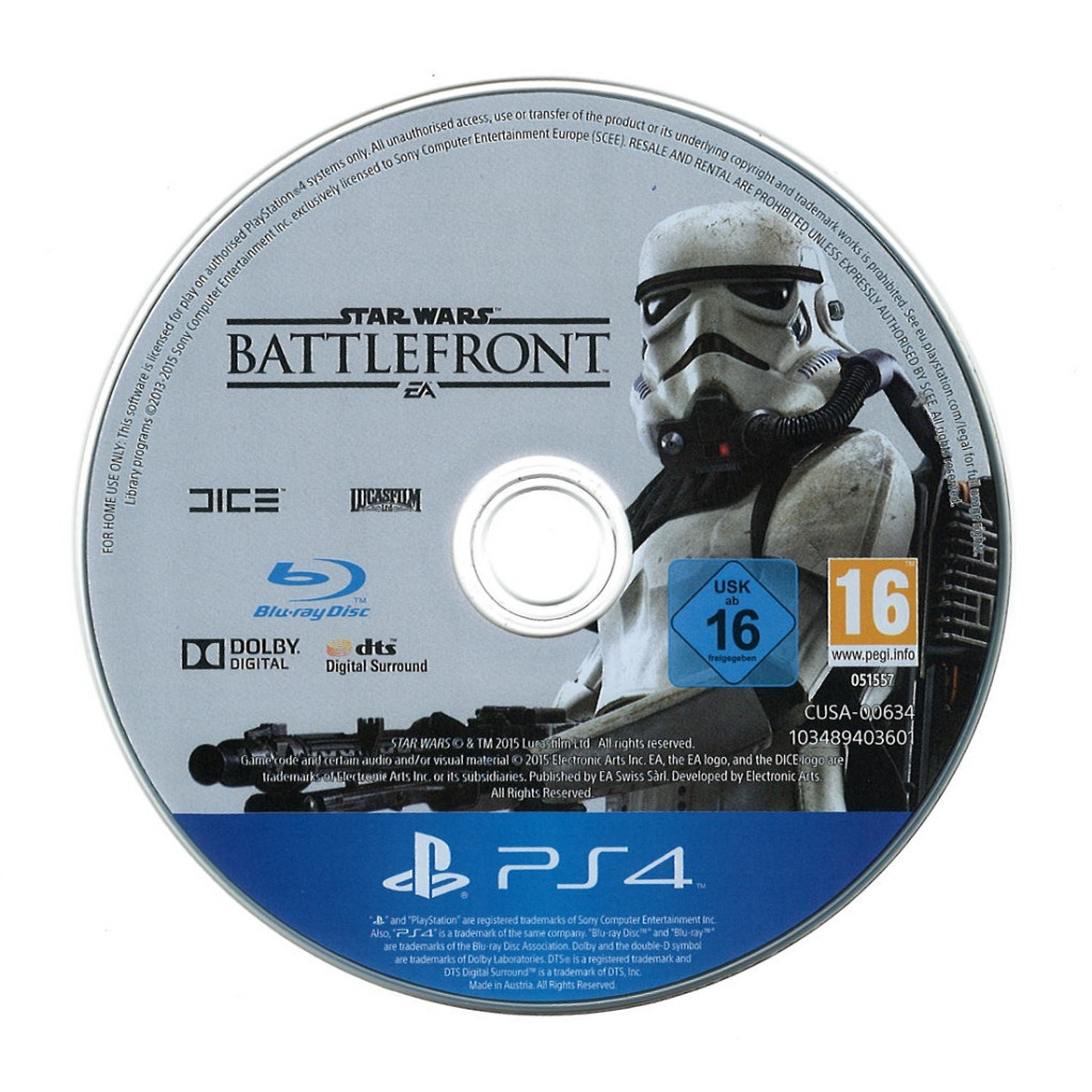 Star Wars Battlefront (losse disc)