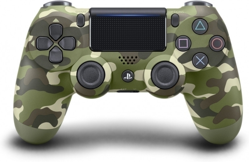 Sony Dual Shock 4 Controller V2 (Green Camouflage)