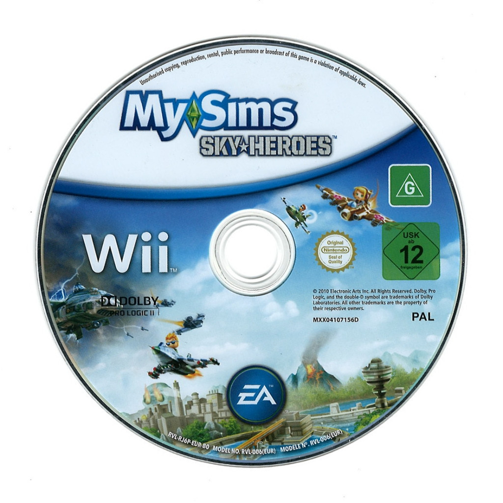 MySims SkyHeroes (losse disc)