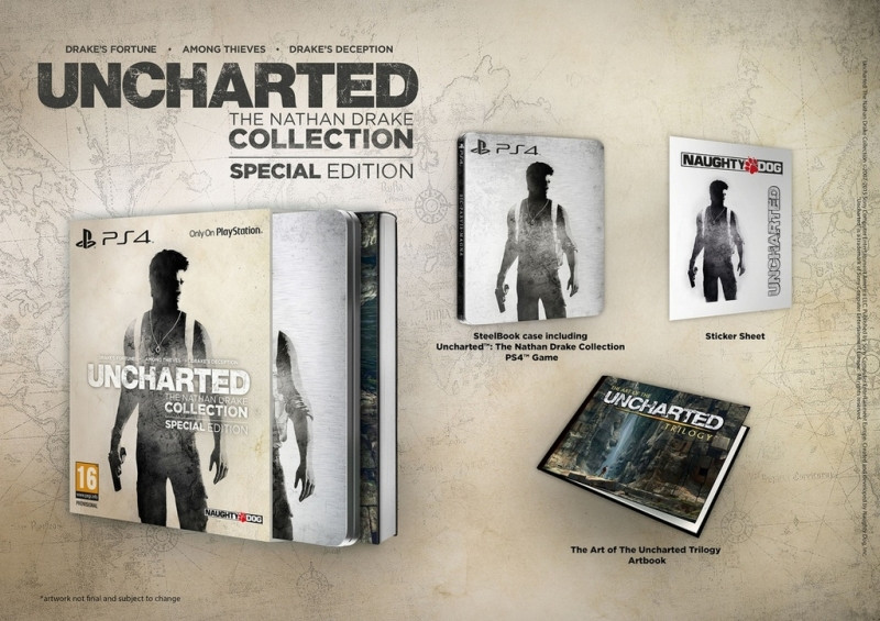 Uncharted the Nathan Drake Collection Special Edition (incompleet)