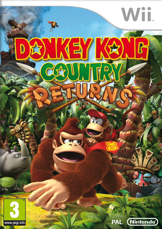 Donkey Kong Country Returns (zonder handleiding)