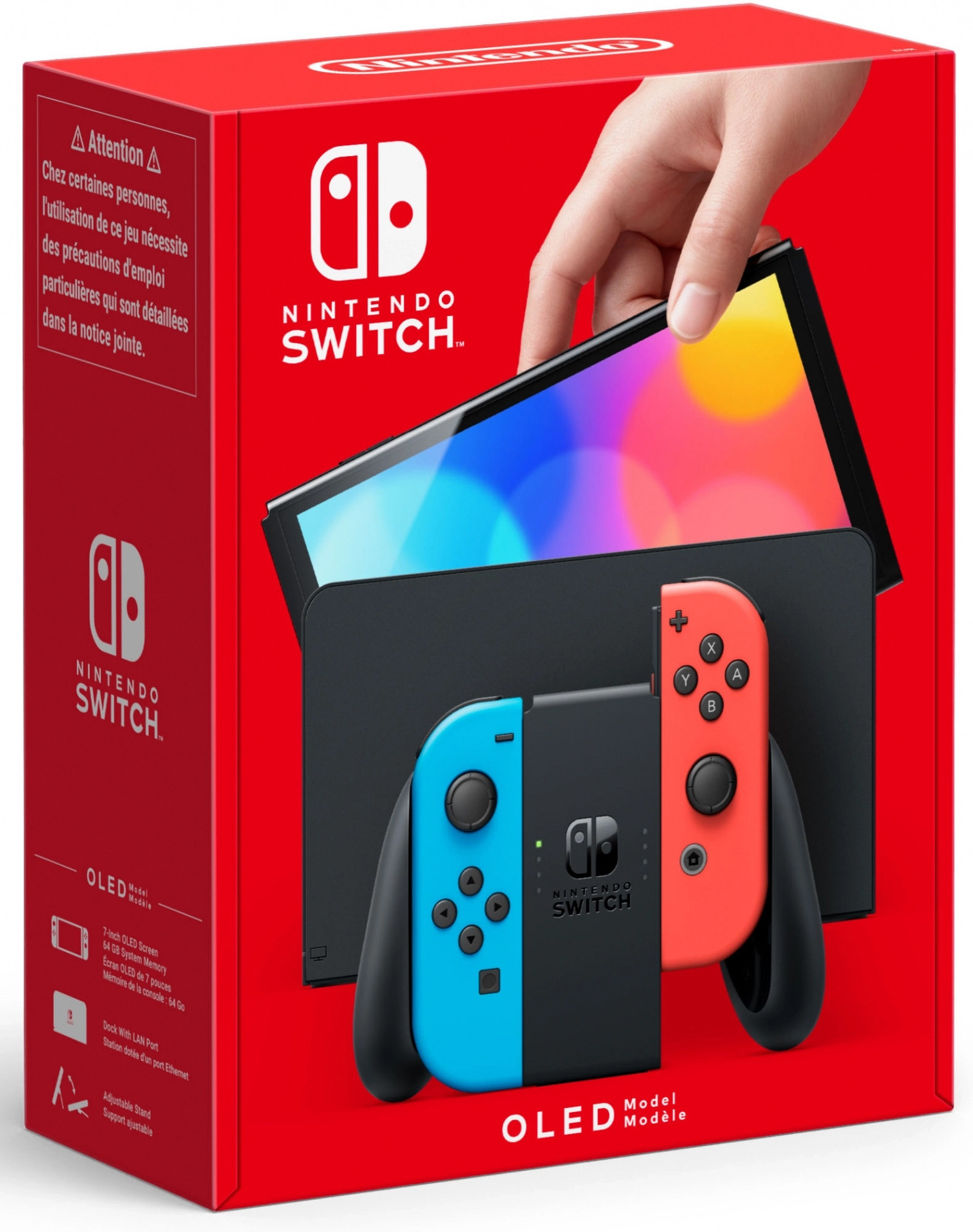 Nintendo Switch OLED-model - Red/Blue