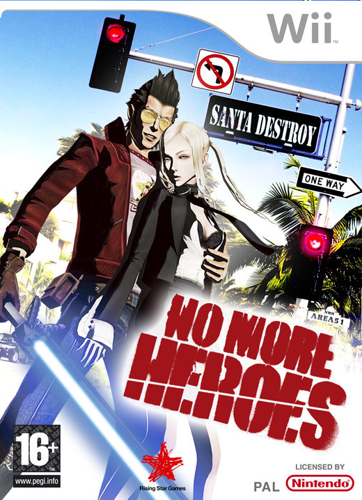 No More Heroes (verpakking Frans, game Engels)